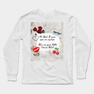 LDR Lana Del Rey Venice B Lyrics Long Sleeve T-Shirt